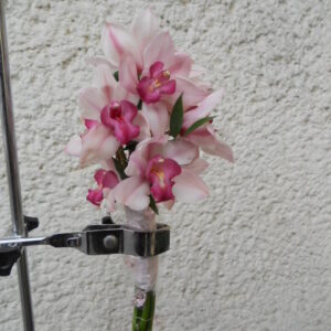 Bukiet ślubny dla Panny Młodej z orchidei cymbidium