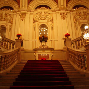 Dekoracja foyer teatru